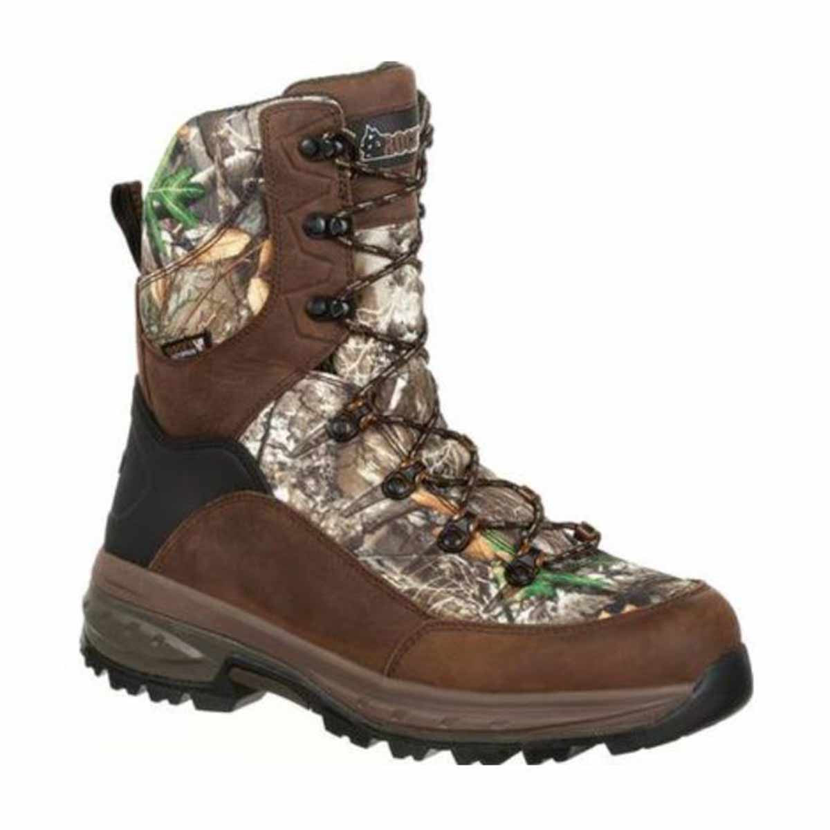 Rocky Grizzly 1000G Insulated Boot Image in Realtree Edge