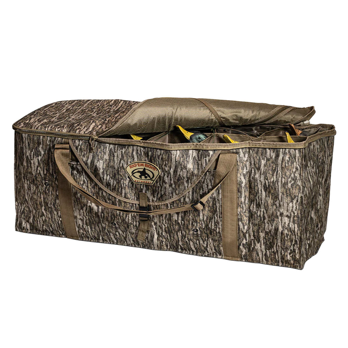 12-Slot Deluxe Duck Decoy Bag - Mossy Oak Original Shadow Grass