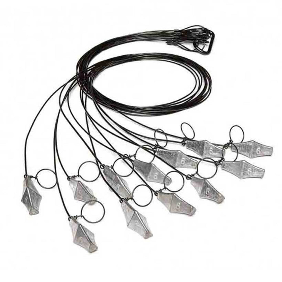 Rig'Em Right 36" Xtreme Texas Rigs with 3 oz. Weights, 12 Pack Image