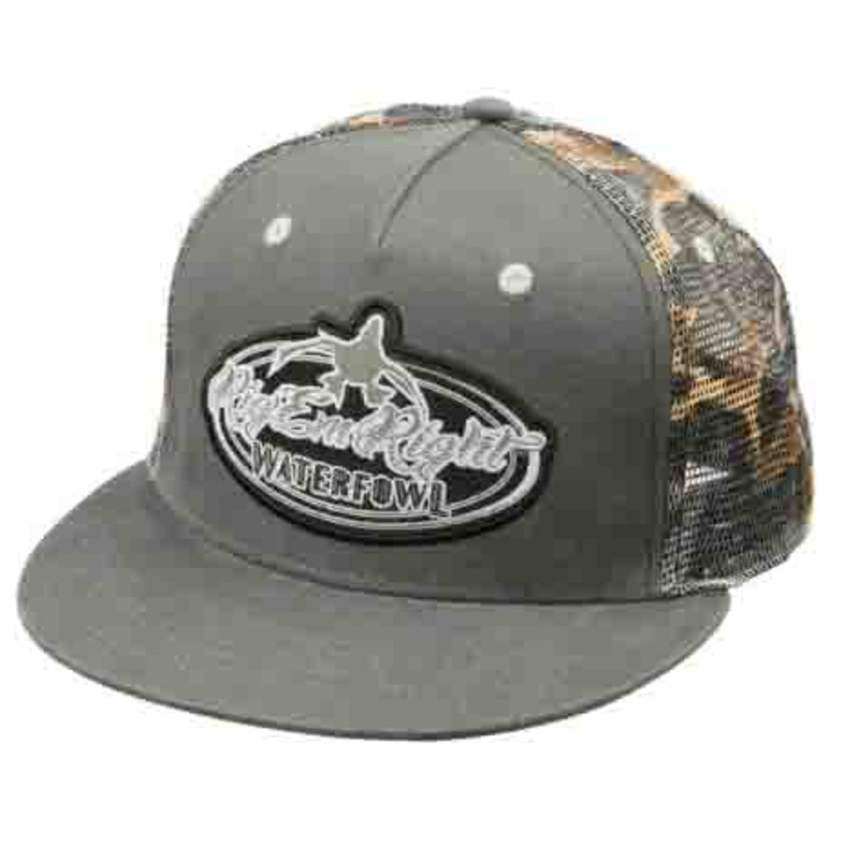 White Front New Bill Trucker Hat