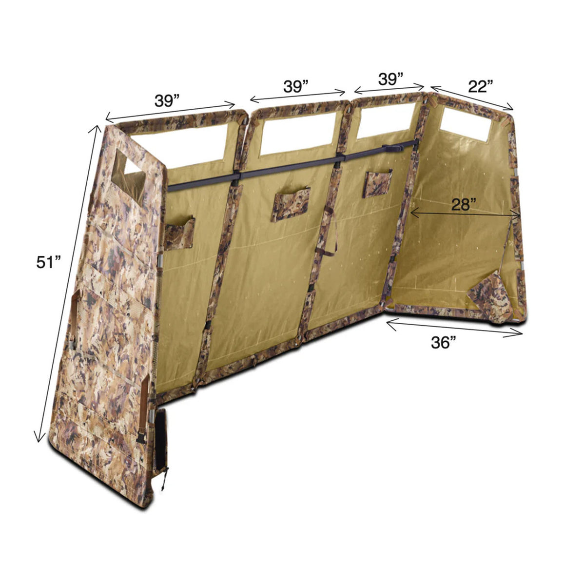 Rig Em Right Panel Blind Flip-Top Lid back size image