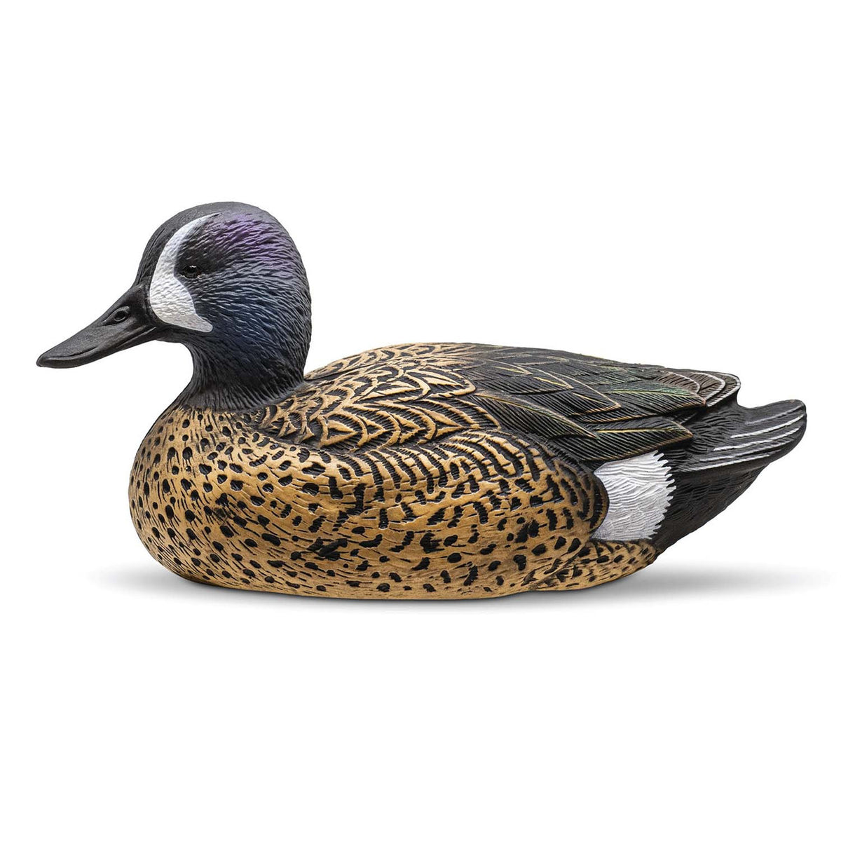 Rig Em Right Mainline Series Blue-Winged Teal Decoy Drake Side Image