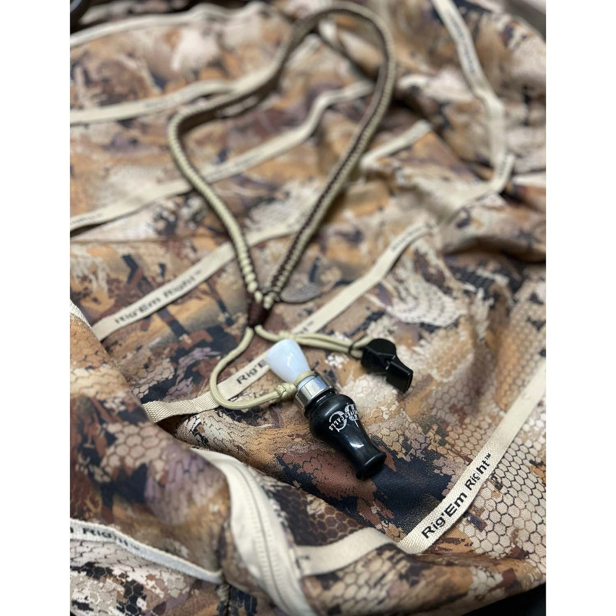 Rig Em Right Turbo-Dog Whistle Lanyard image