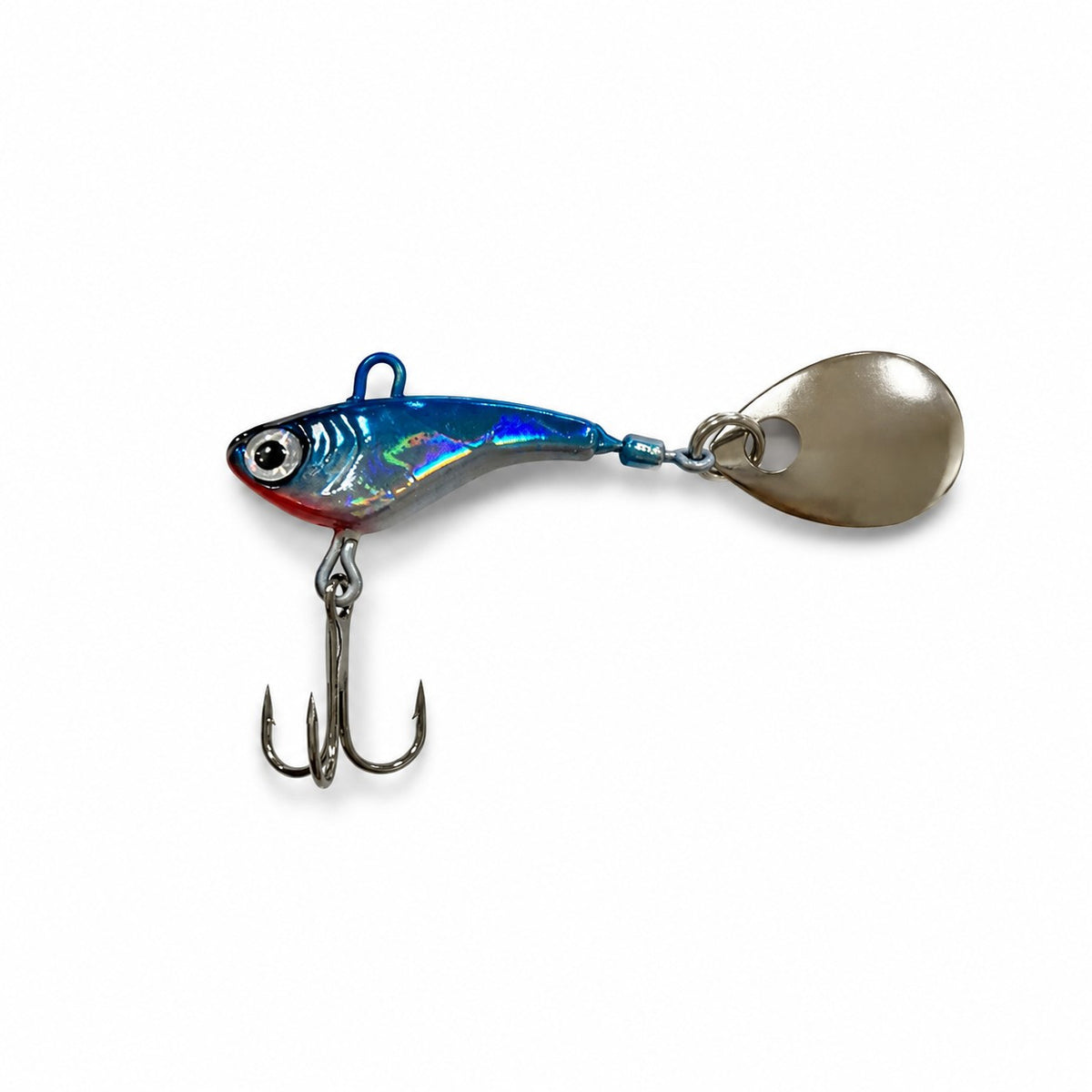 Image of the Head Hunter Lures Rip N Spin Mini in Blue Shiner