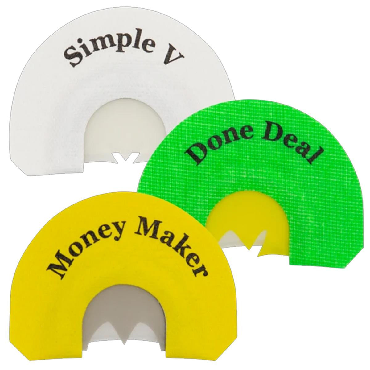 Signiture Collection Mouth Calls Money Maker, Done Deal, Simple V 3-pack