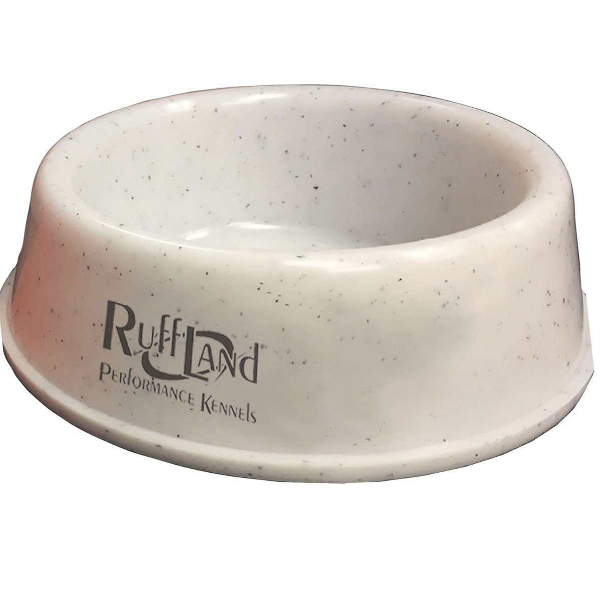 Ruff Land Dog Bowl, Whitestone