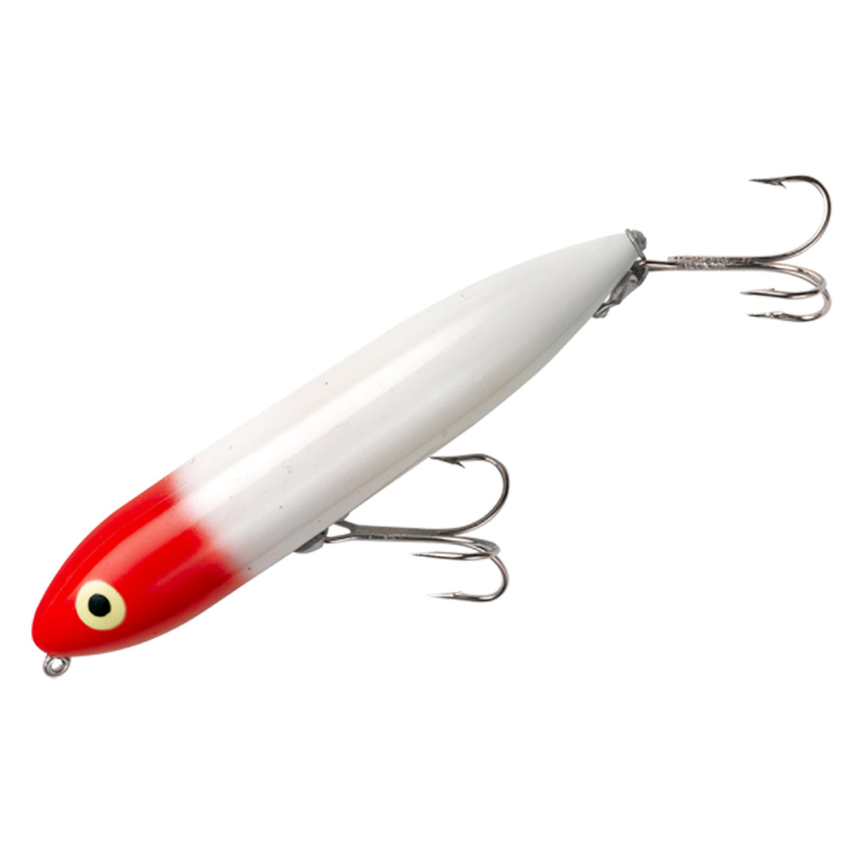 Heddon Original Zara Spook Fishing Lure Image in Red Head