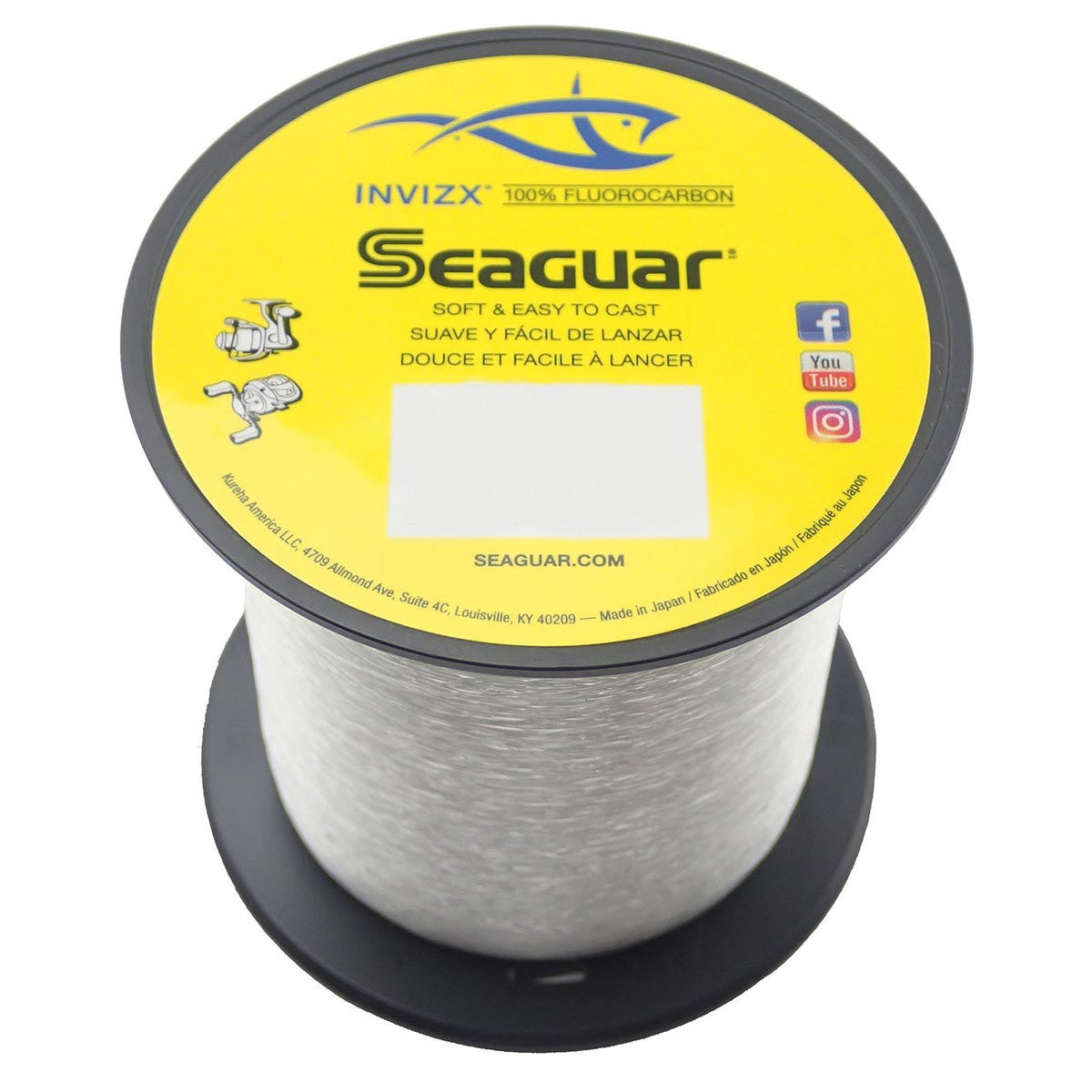 Invizx Fishing Line, 200 Yards, 15 Lb