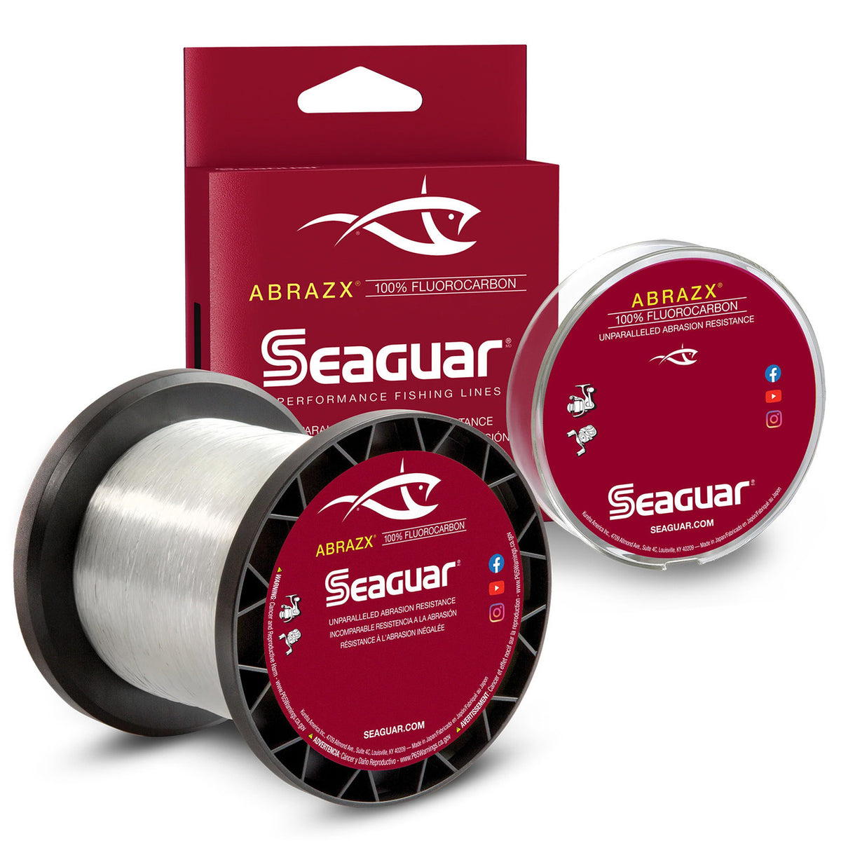 Image of the Seaguar Abrazx Fishing Line, 200 Yards, 4 Lb.