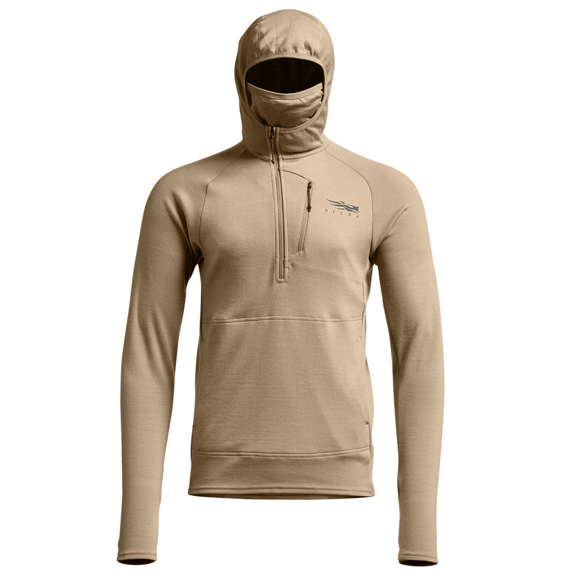 Sitka Core Merino 330 Hoodie Image in Colt
