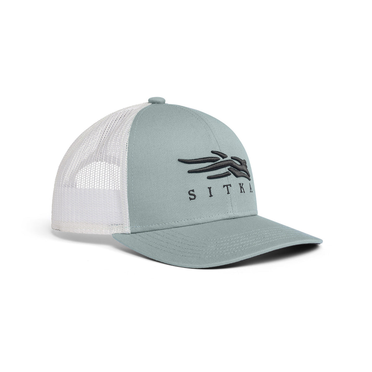 Sitka Icon Mid Trucker Hat image in Surf Blue