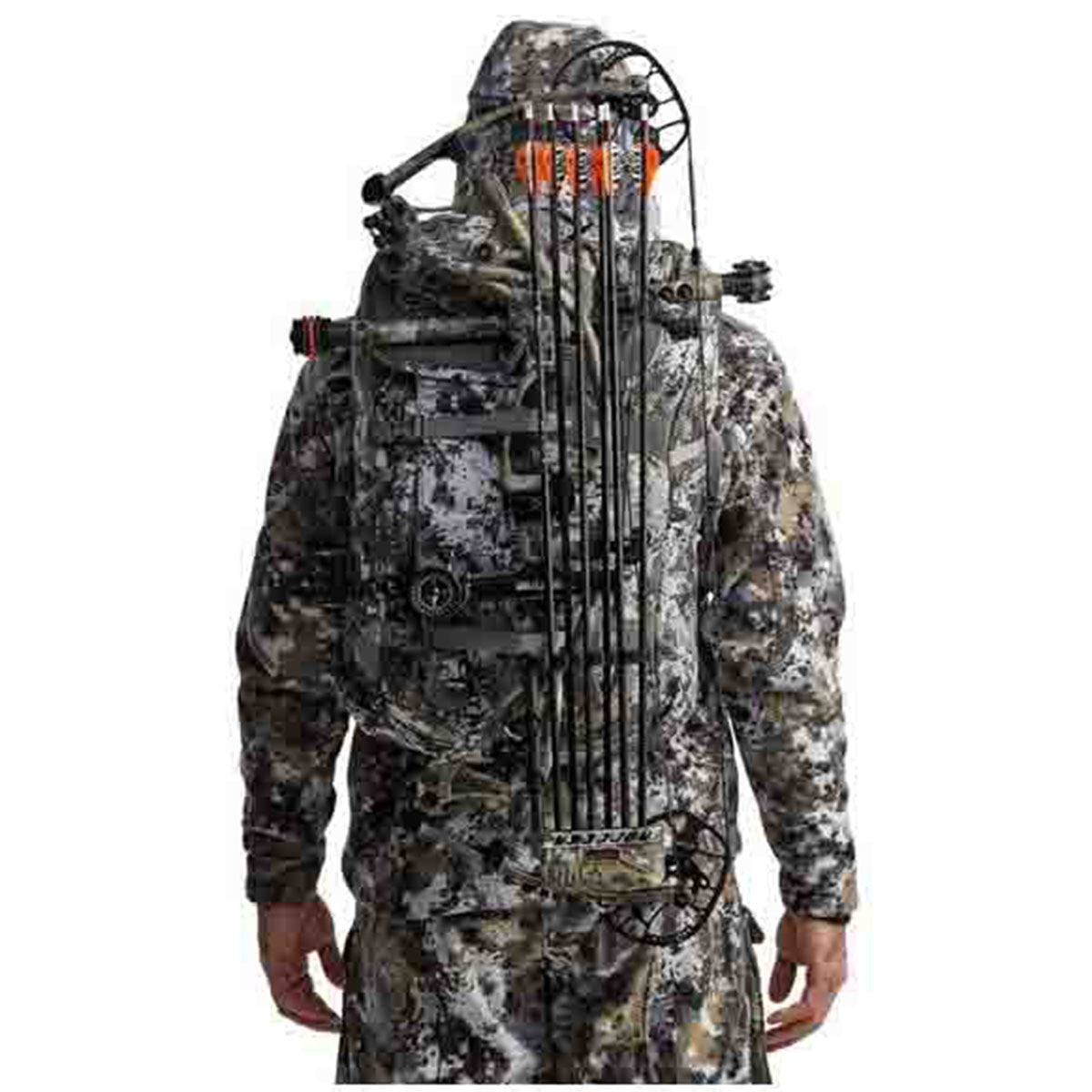 Sitka Tool Bucket Backpack Back Image in Elevated II