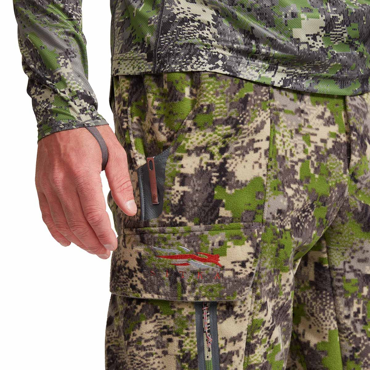 Sitka Stratus Pant Side Pockets Image