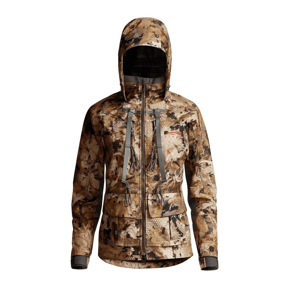 Sitka Women's Hudson Jacket Main Image in Optifade Waterfowl Marsh