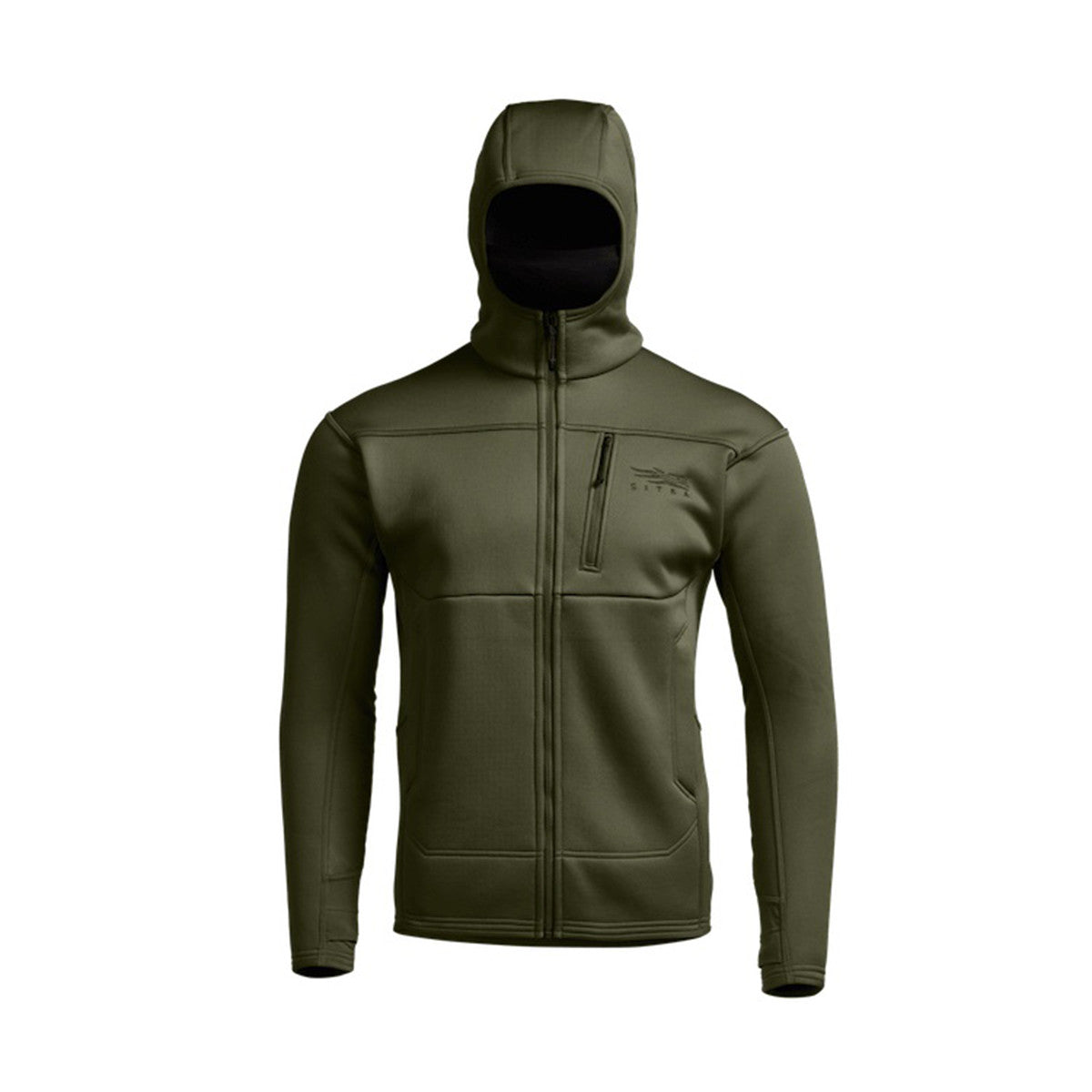 Sitka Traverse Hoodie Image in Covert