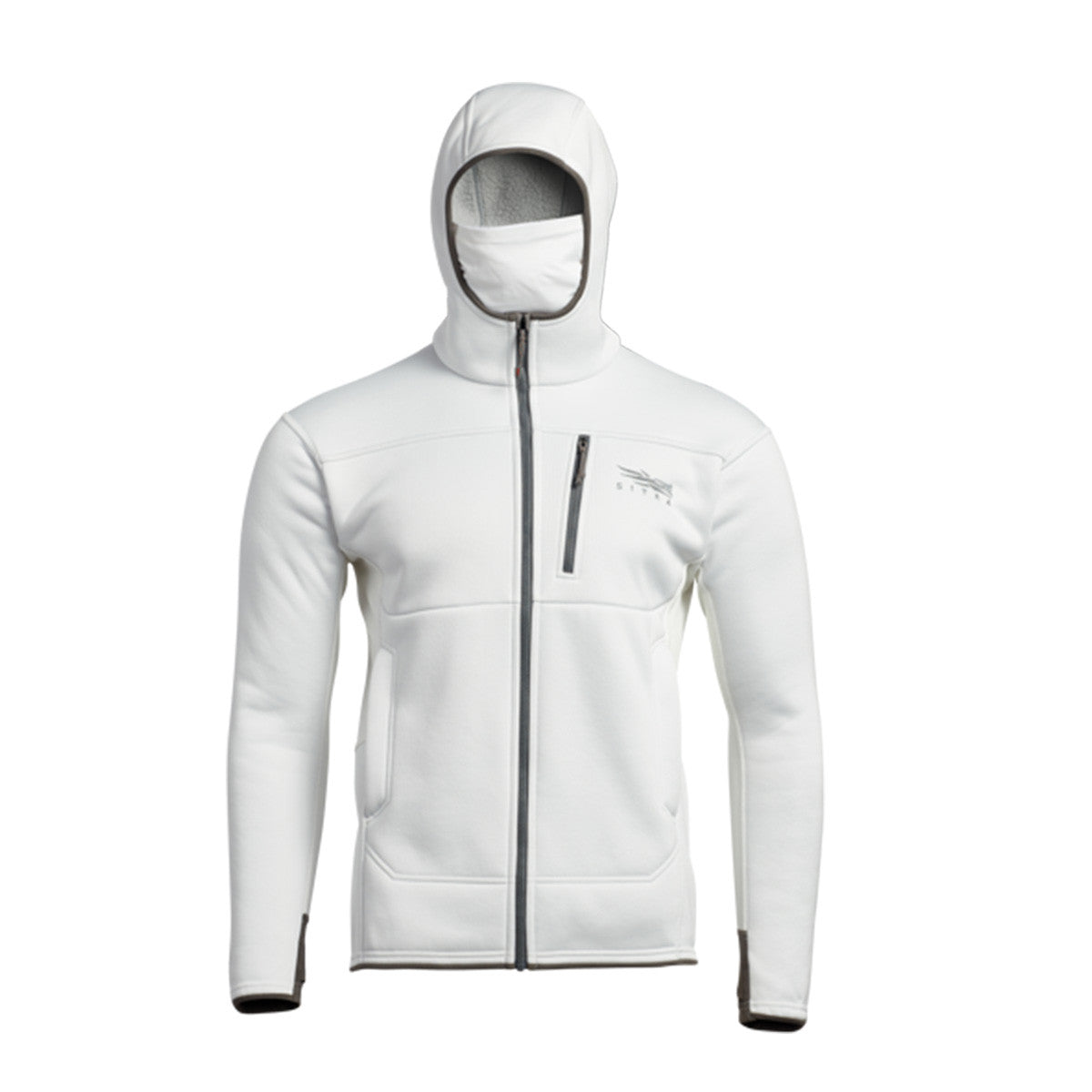 Sitka Traverse Hoodie Image in White