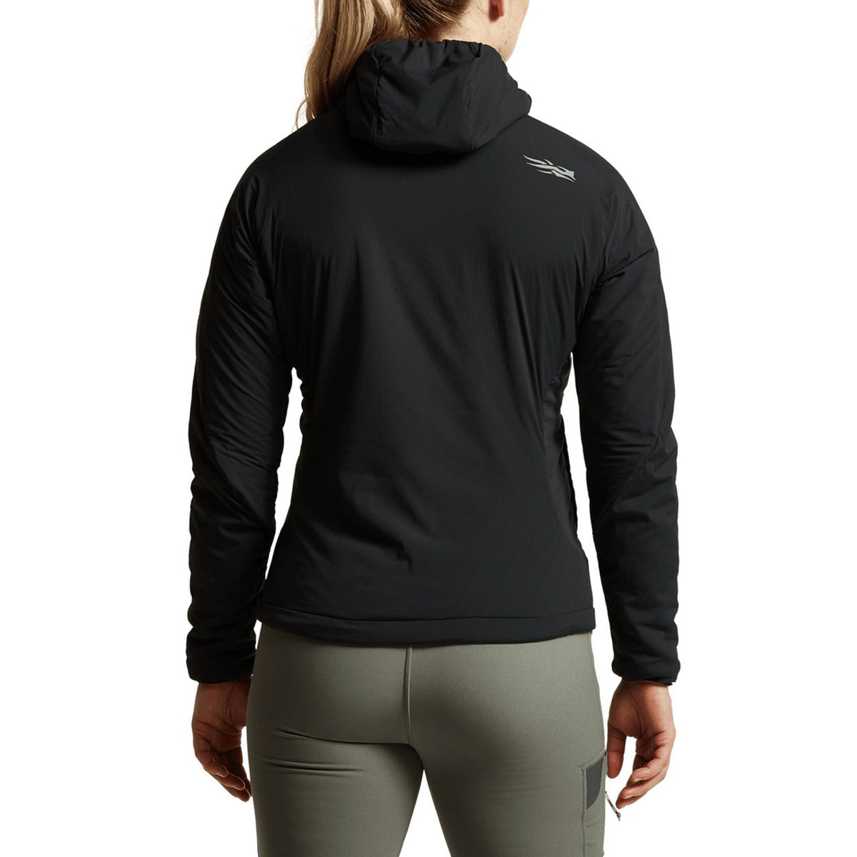 Sitka Women's Ambient Jacket Model Back Image