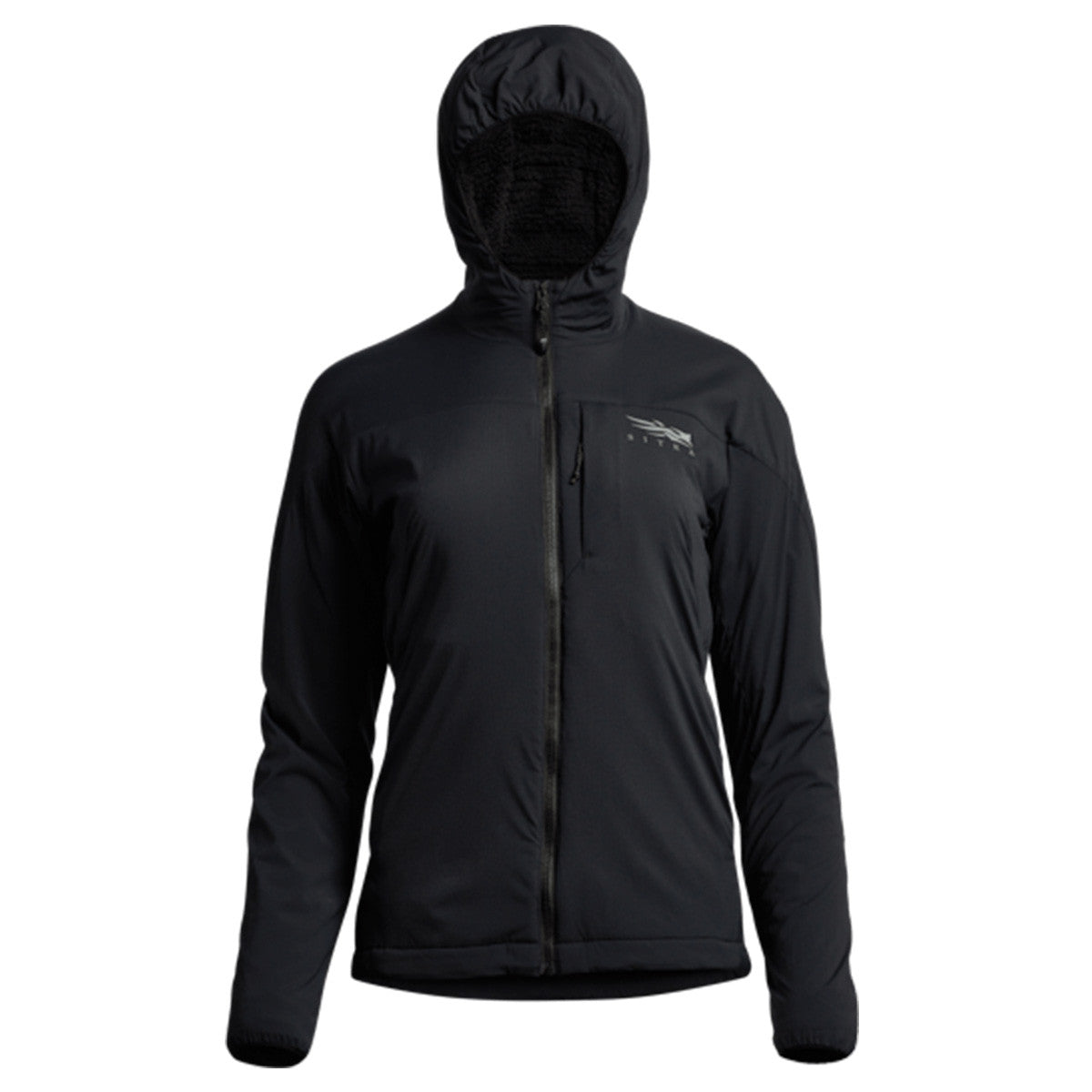 Sitka Women's Ambient Jacket Image in Sitka Black