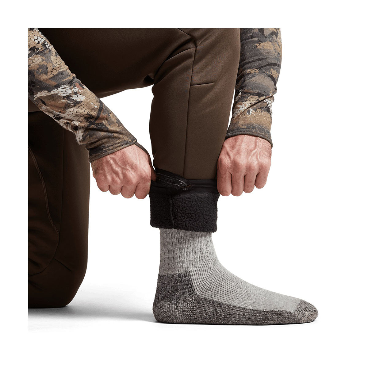 Sitka Gradient Pants Fleece Material Image