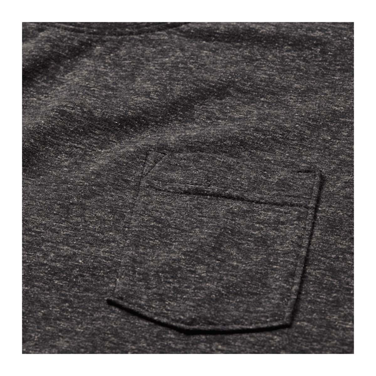 Sitka Essential Short-Sleeve Crew Pocket Image in Sitka Black Heather