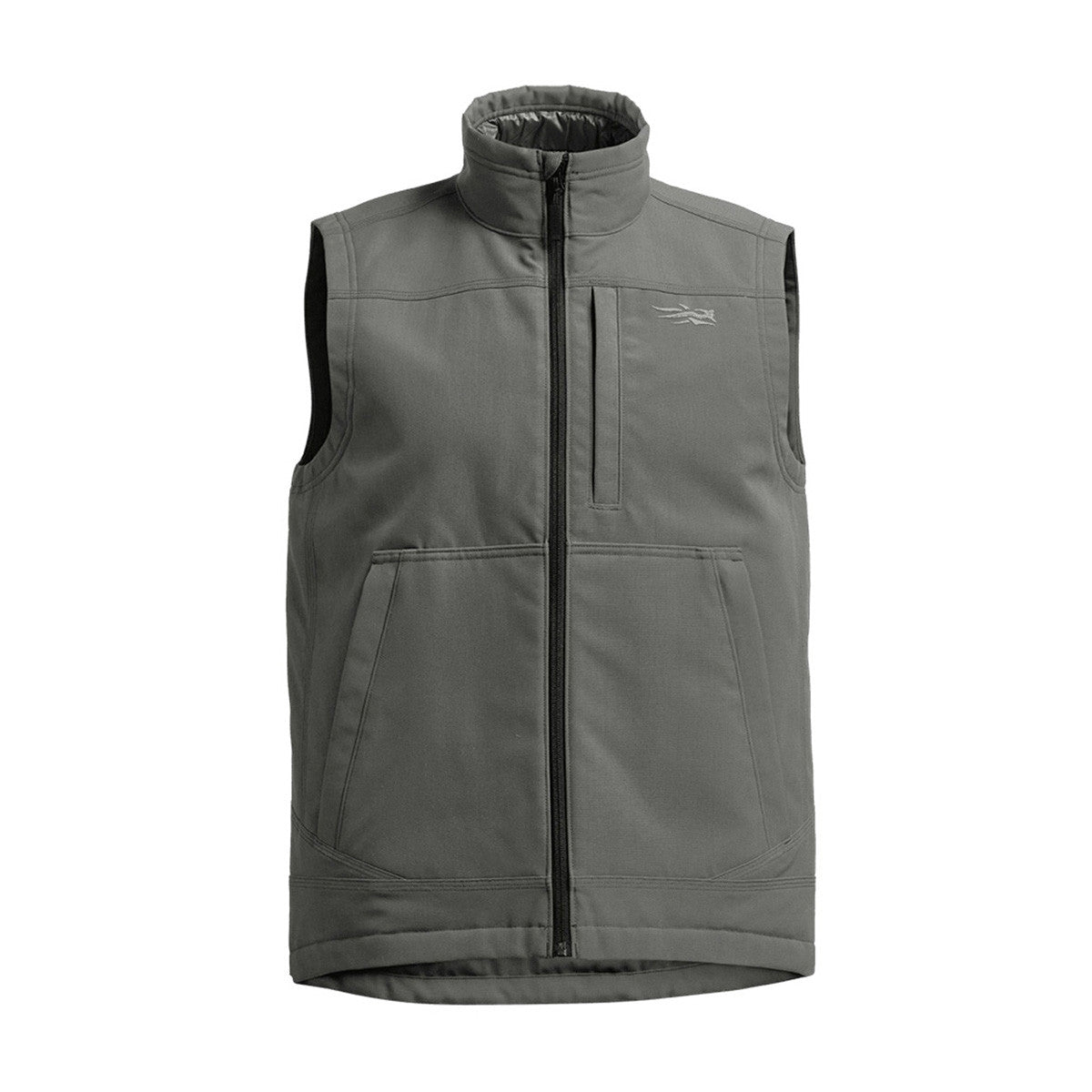 Sitka Grindstone Work Vest Image in Hemlock Green