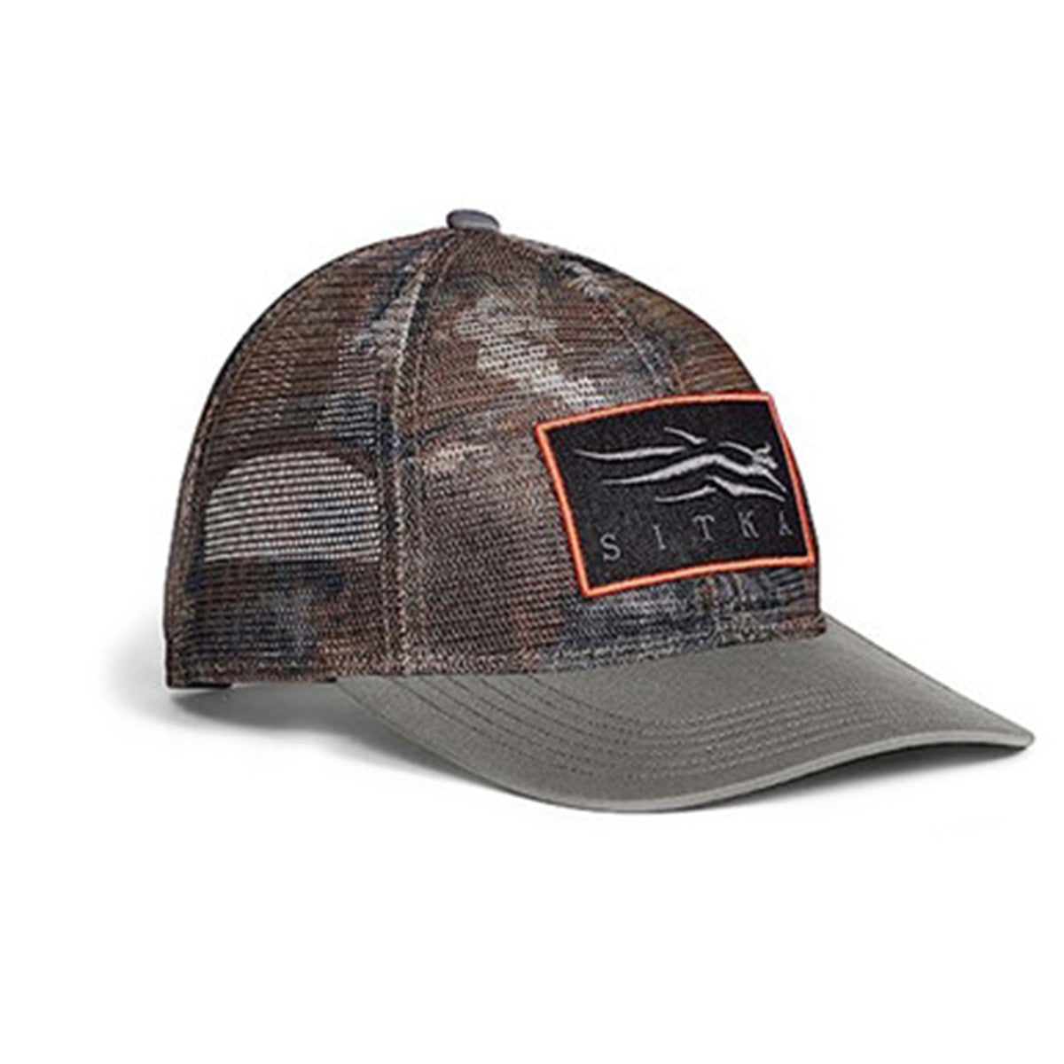 Sitka Icon Optifade Mesh Mid Pro Trucker Hat - Woodsmoke Timber