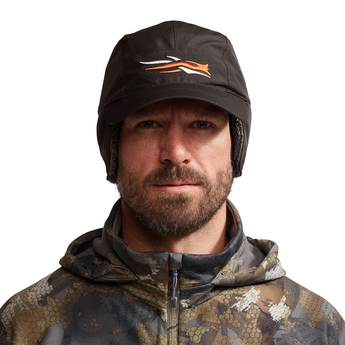 Sitka Blizzard GTX Hat Front Model Image in Earth