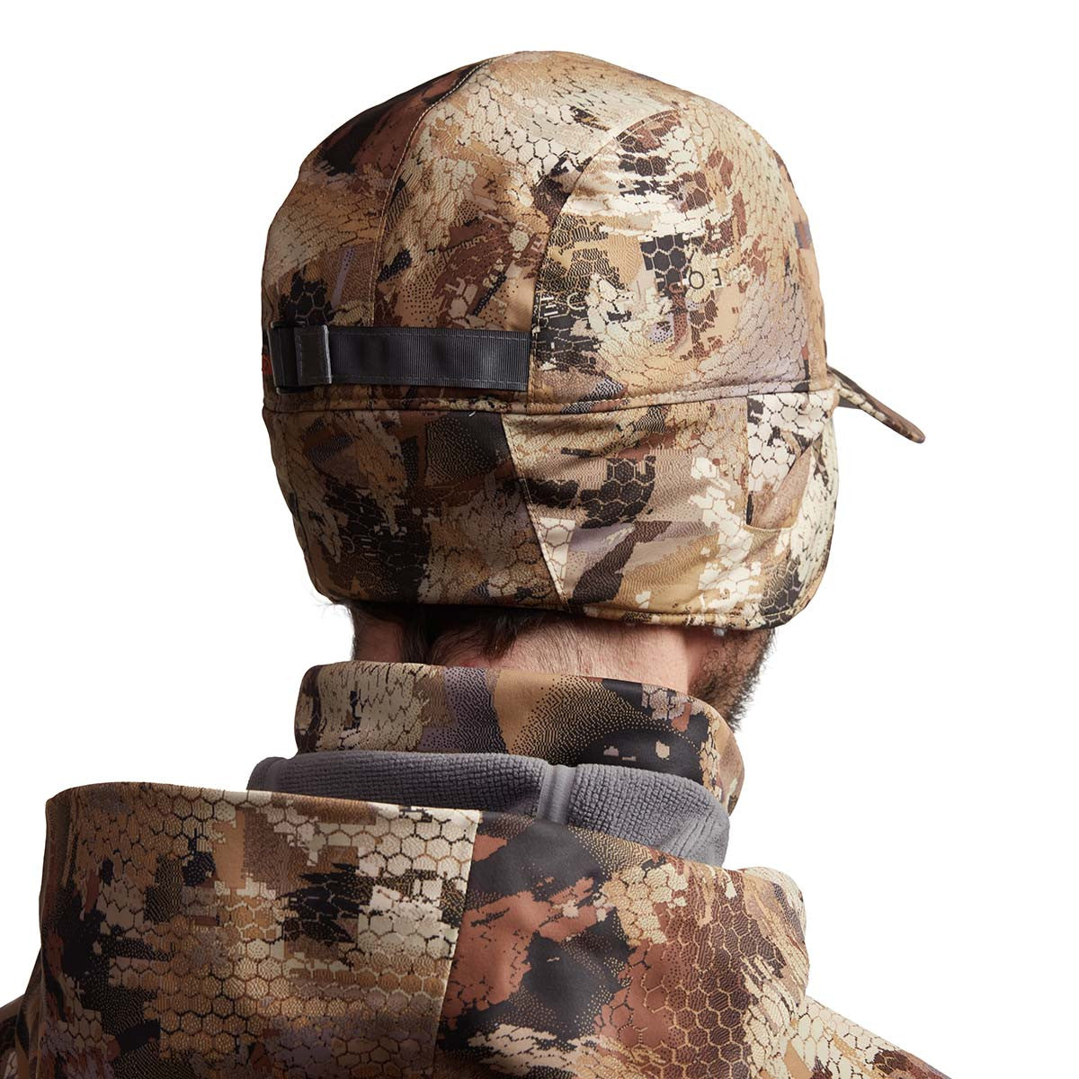 Sitka Blizzard GTX Hat Back Model Image in Marsh
