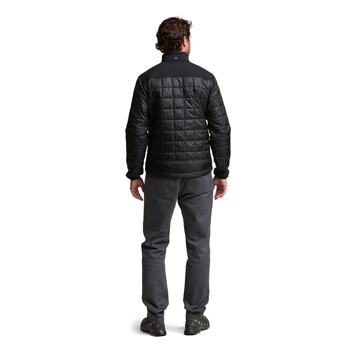 Sitka Lowland Jacket Back Image in Sitka Black