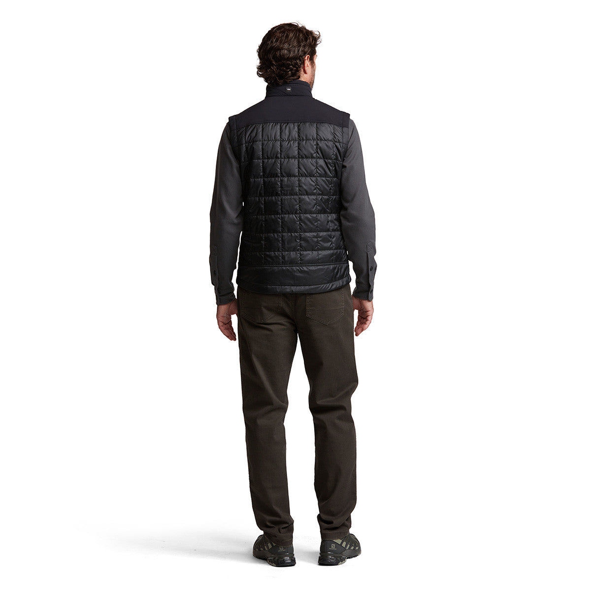 Sitka Lowland Vest Back Model Image