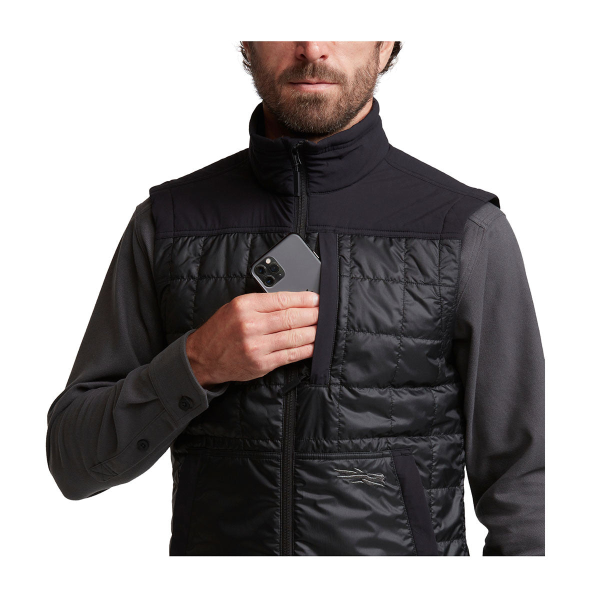 Sitka Lowland Vest Front Pocket Image