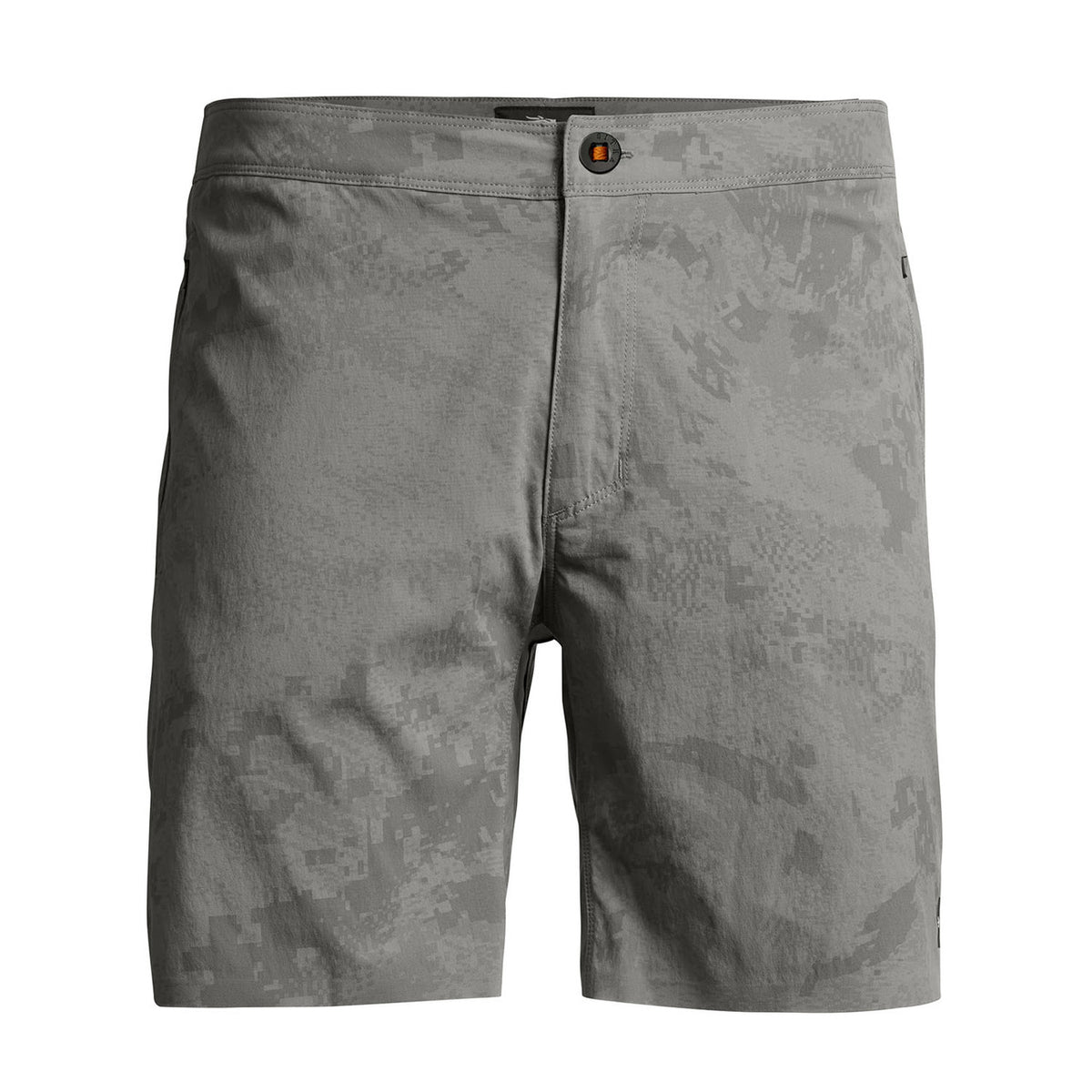 Sitka 7.5" Amphib Shorts Main Image in Woodsmoke Camo