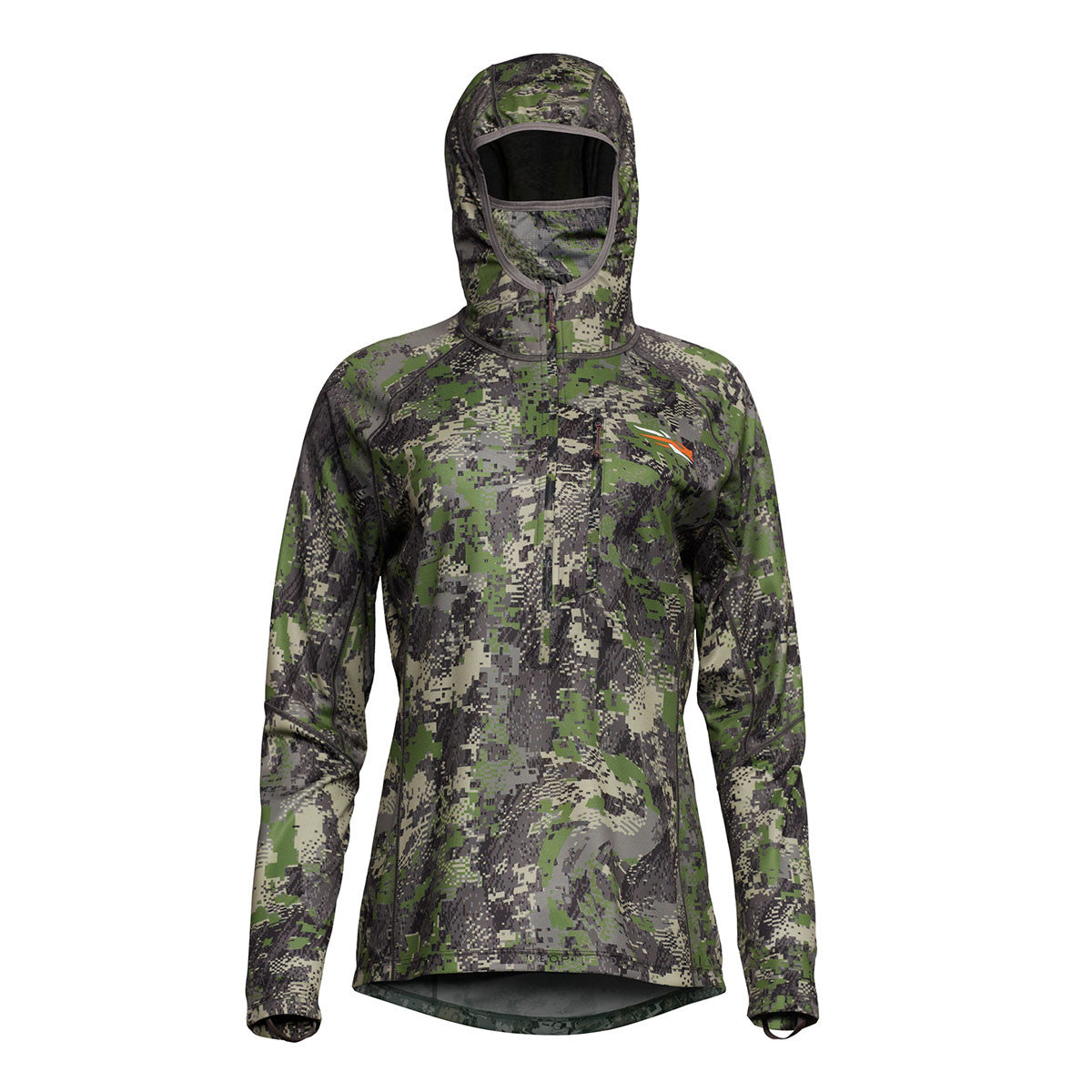 Sitka Women's Core Lightweight Hoodie Back Image in Optidade Cover