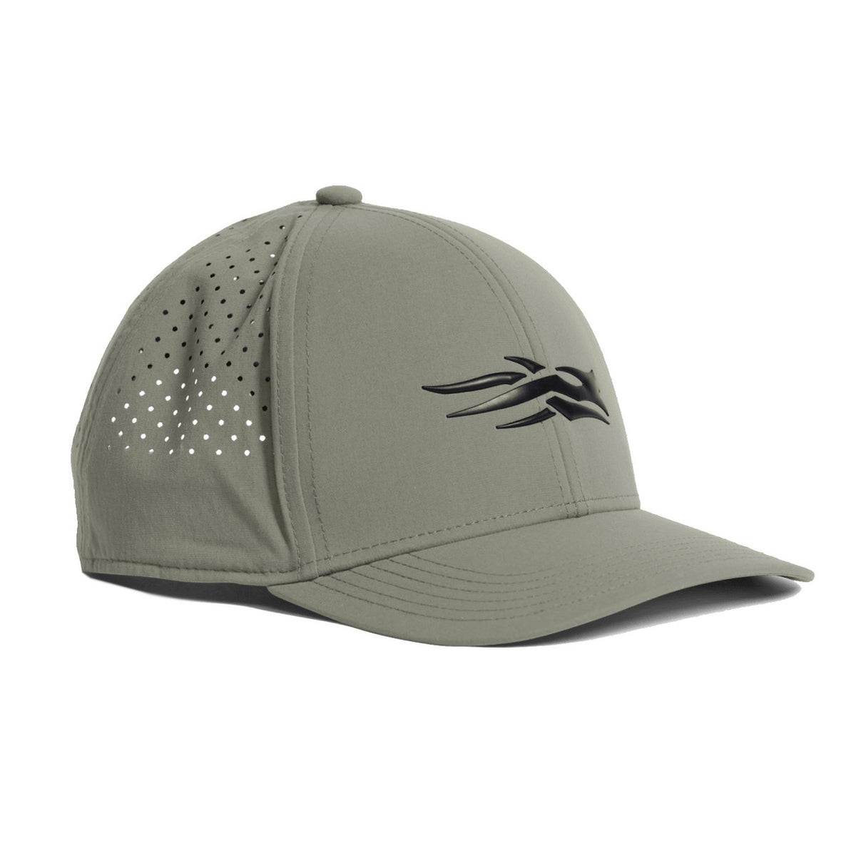Sitka Icon Plus Mid Pro Trucker Hat Image in Hemlock Green