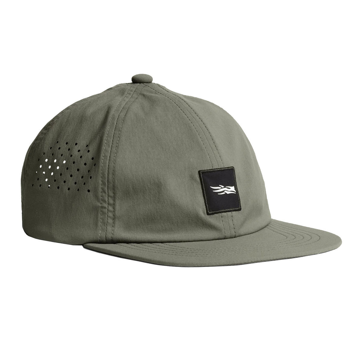 Sitka Amphib Packable Hat Main Image in Hemlock Green