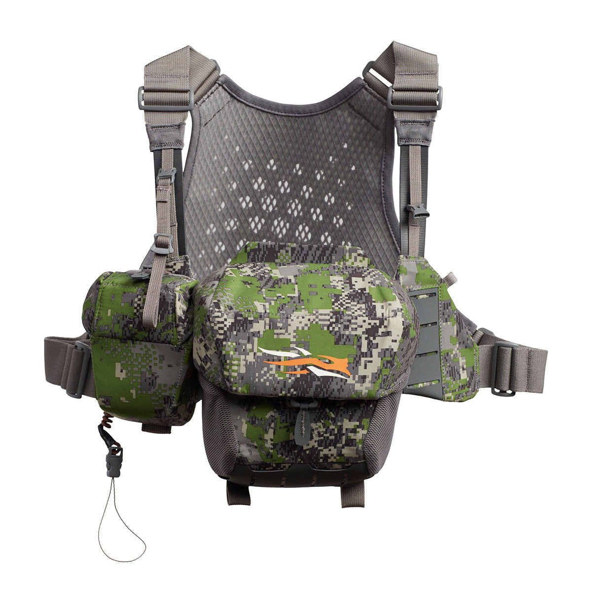 Sitka Flash Optics Harness Back Model Image in Optifade Cover