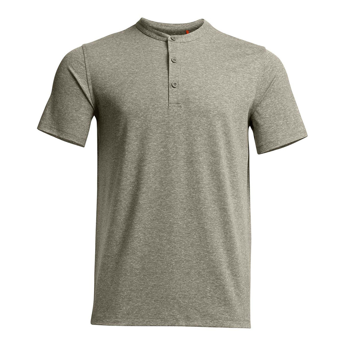 Sitka Essential Short-Sleeve Henley Image in Oak Heather