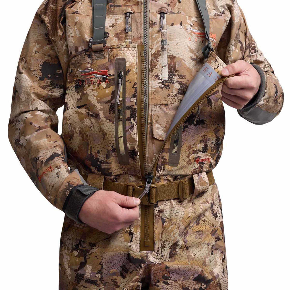 Sitka Delta Zip GTX Wader Chest Zipper Image