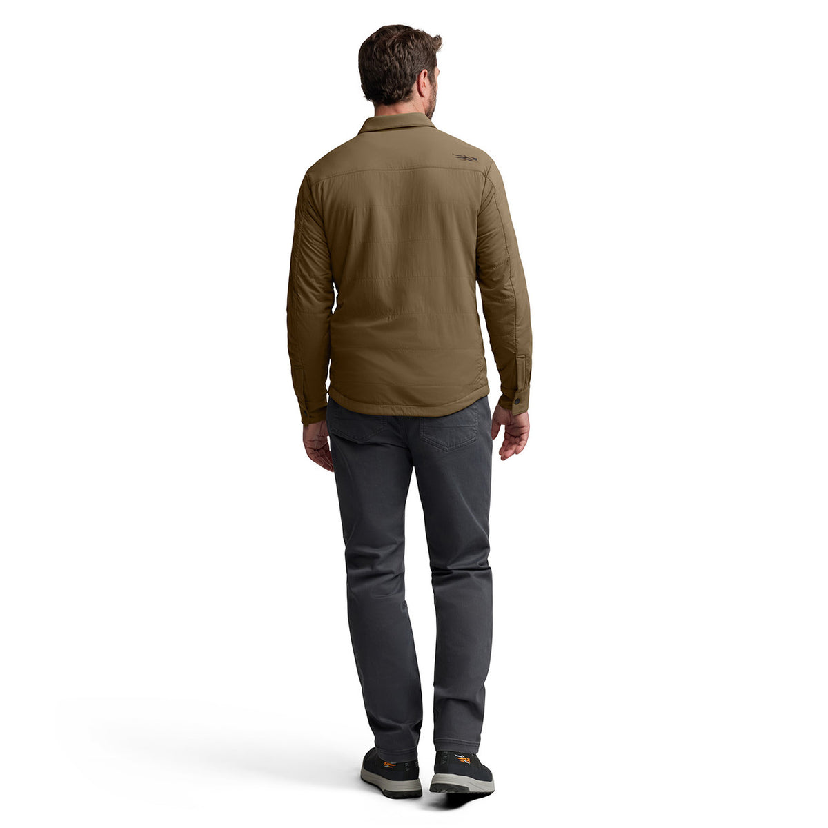 Sitka Ambient 100 Shirt Jacket Back Model Image