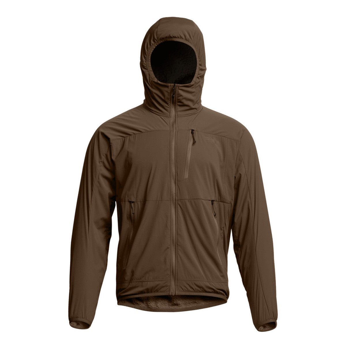 Sitka Ambient 100 Hooded Jacket Image in Mud