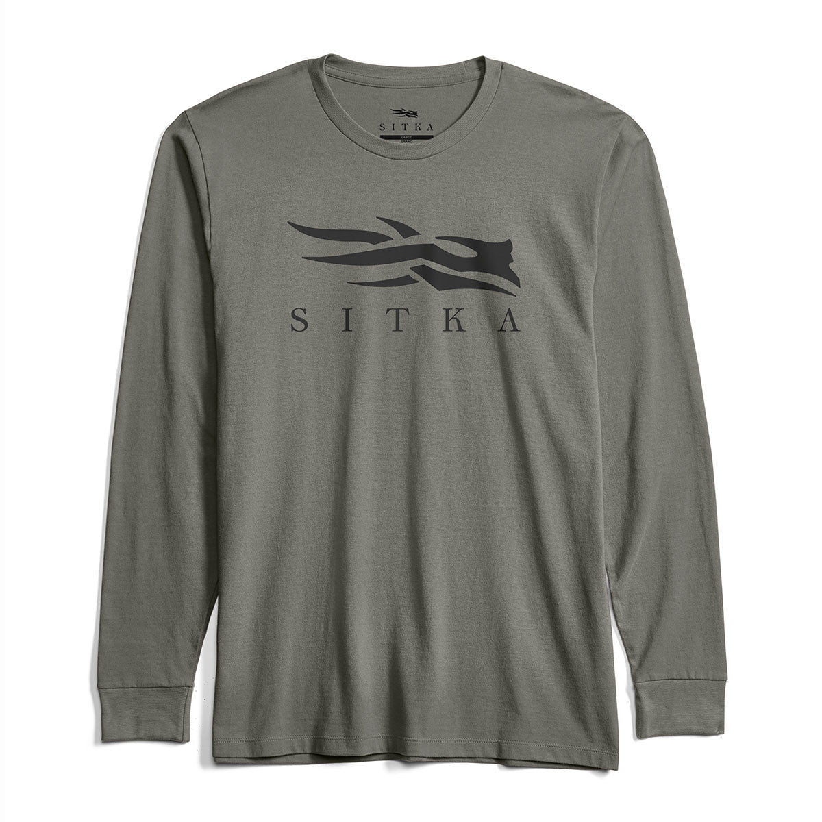 Sitka Icon Long-Sleeve Tee Image in Field Gray