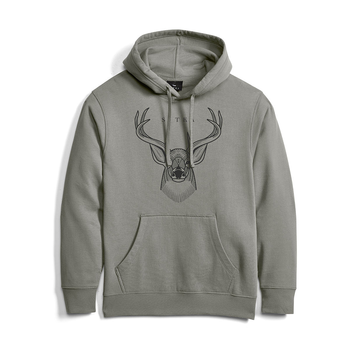 Sitka 8 Point Pullover Hoodie Image in Field Gray