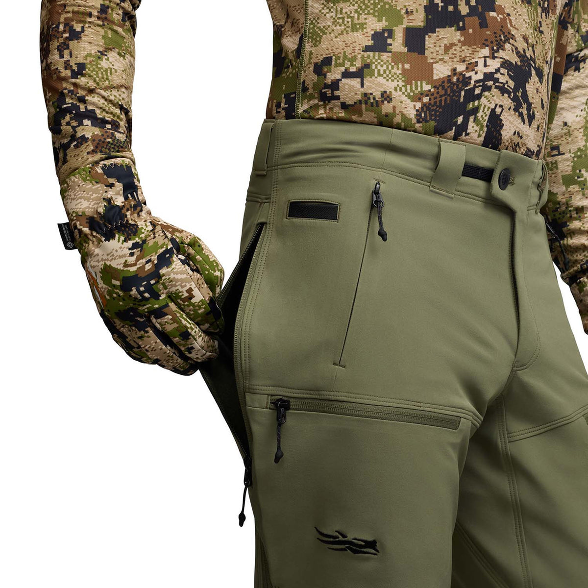 Sitka Endure Pant Side Zippers Image