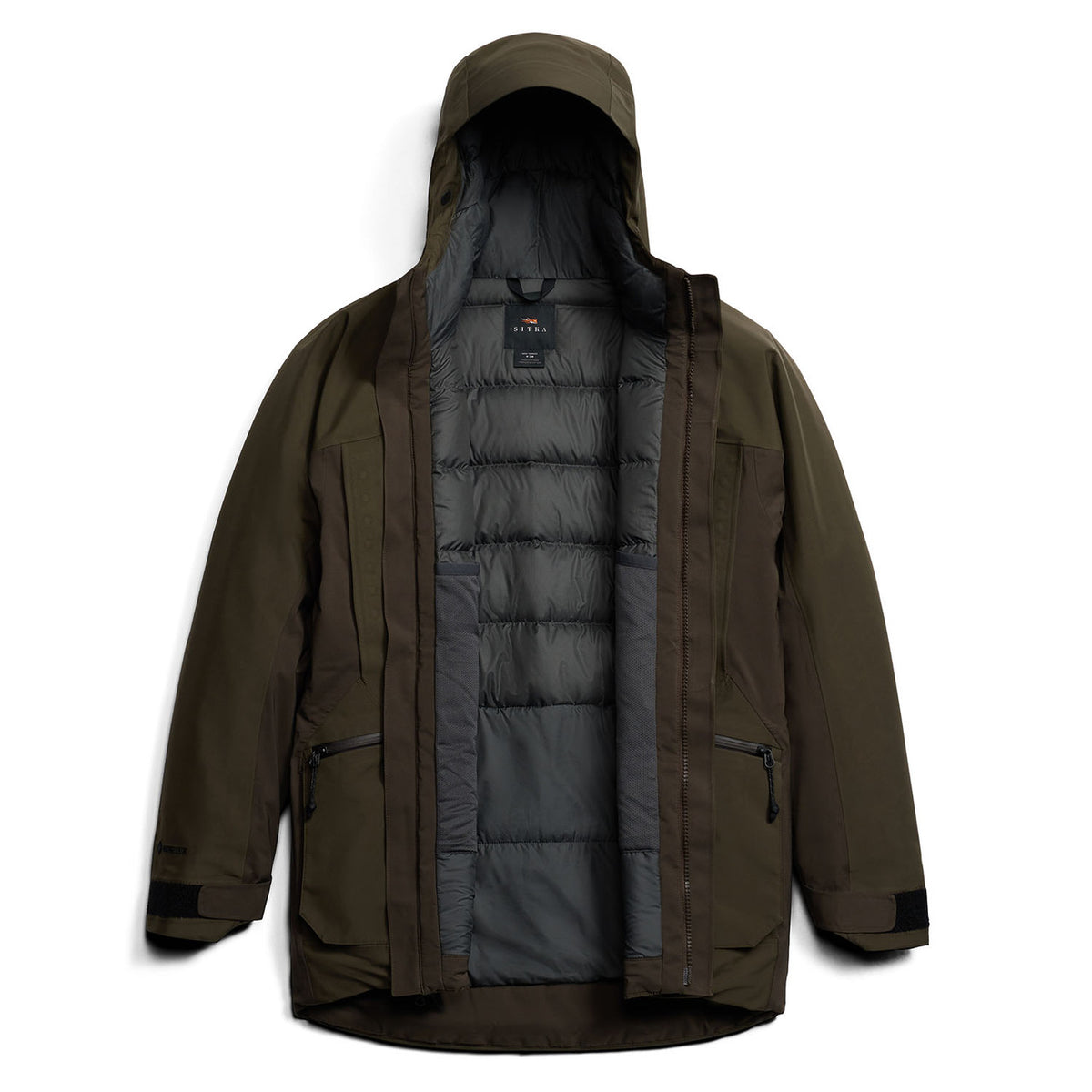 Sitka Blizzard Pro Parka Inside Image