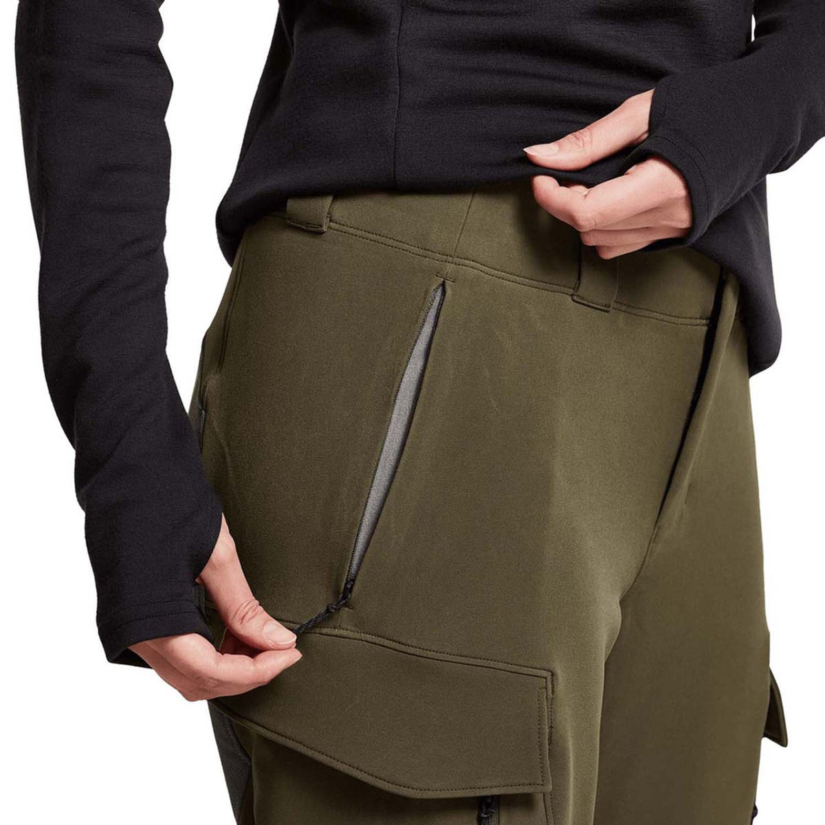 Sitka Women's Timberline Pant Side Zippered Pocket Image