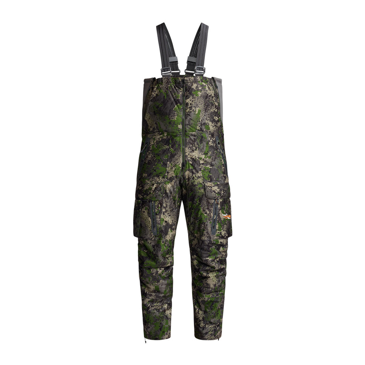 Image of the Sitka Incinerator Hunting Bibs in Optifade Covert