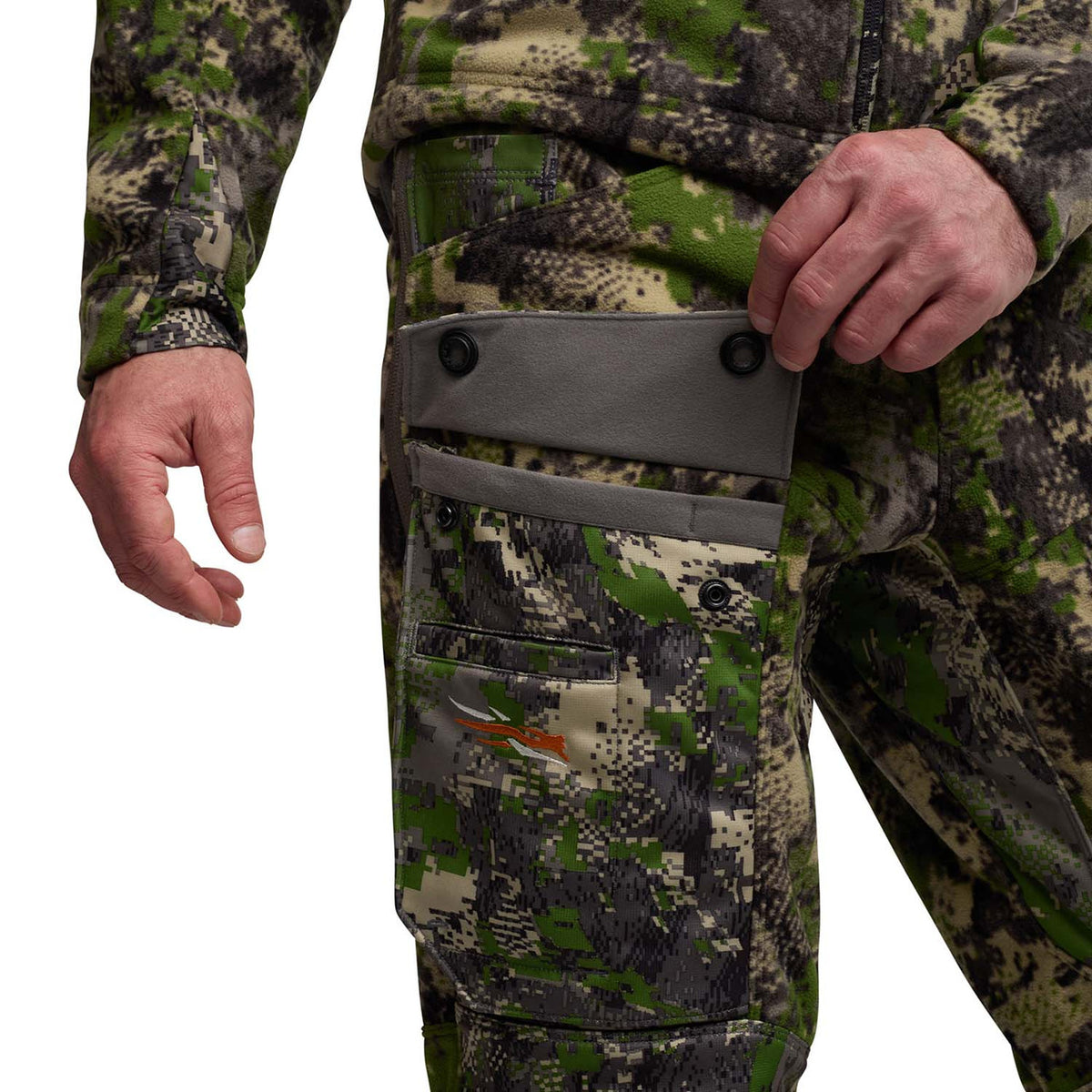 Sitka Stratus Pants Leg Pocket Image