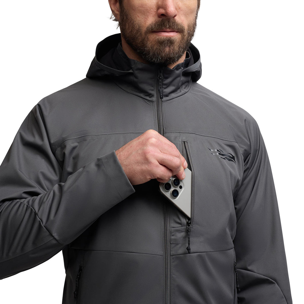 Sitka Jetstream LT Jacket Chest Pocket Image