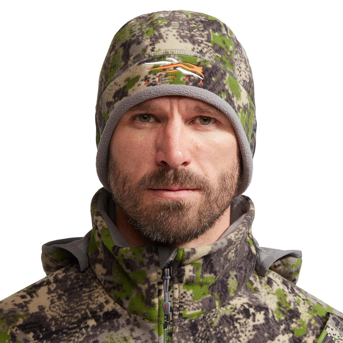 Sitka Stratus WS Beanie Front Model Image