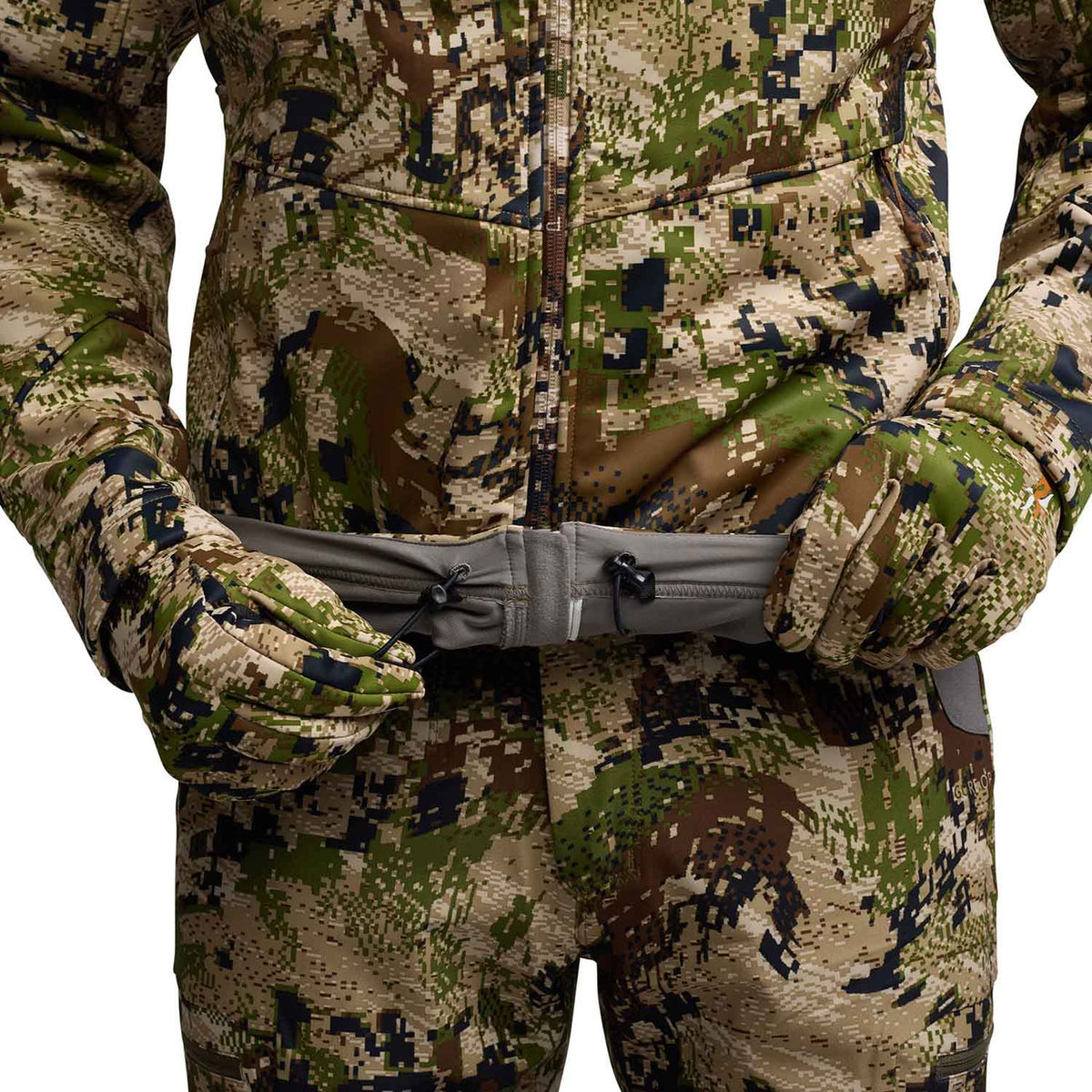 Sitka Men's Jetstream Jacket Waistband Tightening Cord.